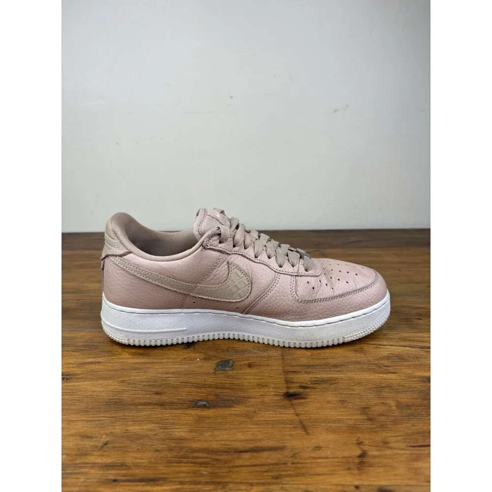 Nike Air Force 1 07 Craft Vachetta Tan Premium Leather Mens Size 8.5 CU4865-200